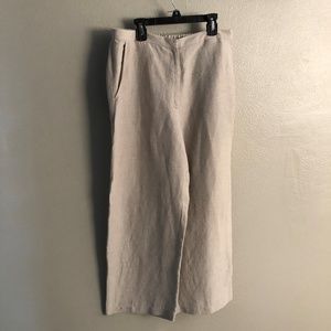Eileen Fisher linen pant. Women's size medium